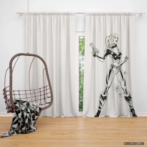 Danger Girl Adventurous Spies Comic Curtain