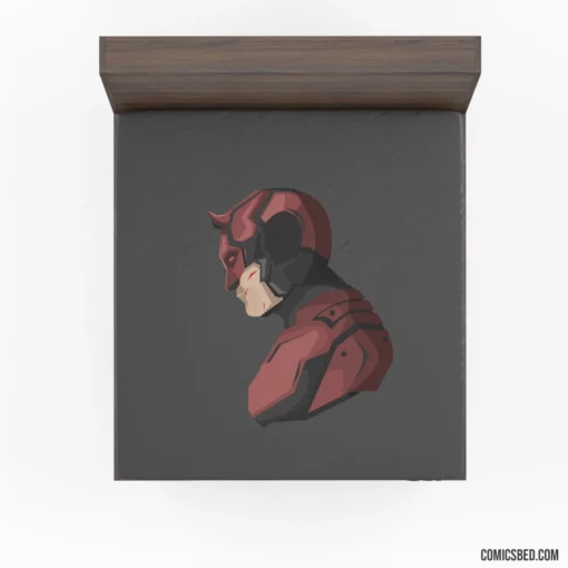 Daredevil Chronicles Marvel Devilish Hero Comic Fitted Sheet 1