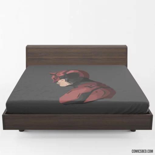 Daredevil Chronicles Marvel Devilish Hero Comic Fitted Sheet