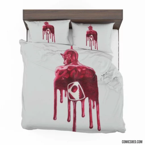 Daredevil Daring Exploits Marvel Blind Hero Comic Bedding Set 1