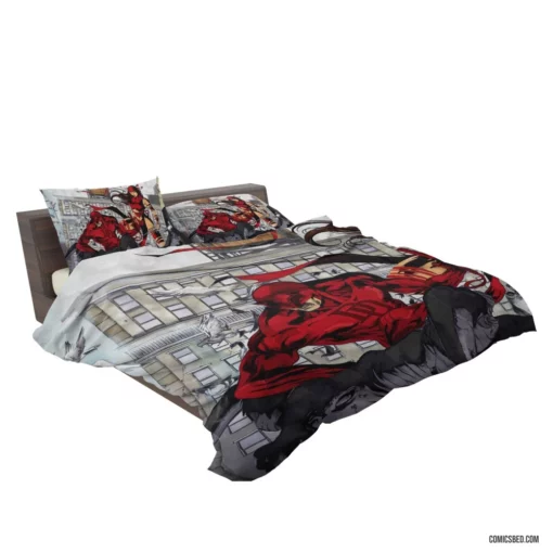 Daredevil & Elektra Marvel Matt Murdock Comic Bedding Set 2