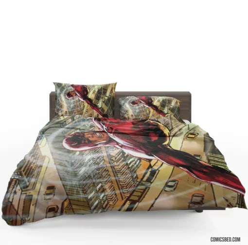 Daredevil Guardian of Hell Kitchen Comic Bedding Set