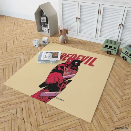 Daredevil Hell Kitchen Avenger Comic Rug 1