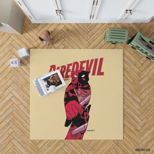 Daredevil Hell Kitchen Avenger Comic Rug