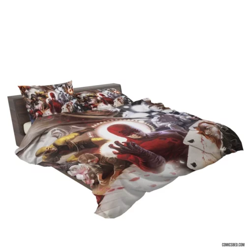 Daredevil & Iron Fist Elektra Bullseye Comic Bedding Set 2