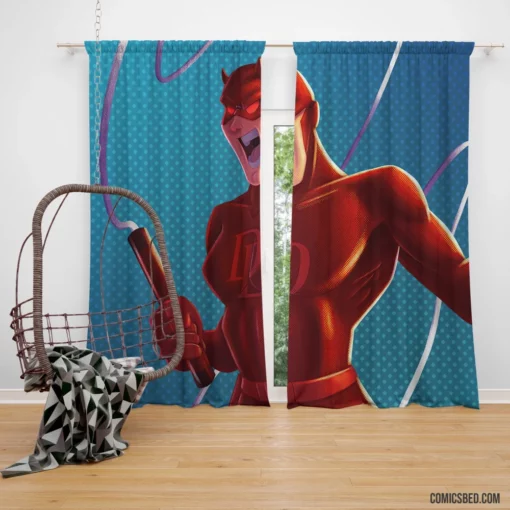 Daredevil Legacy Marvel Urban Avenger Comic Curtain