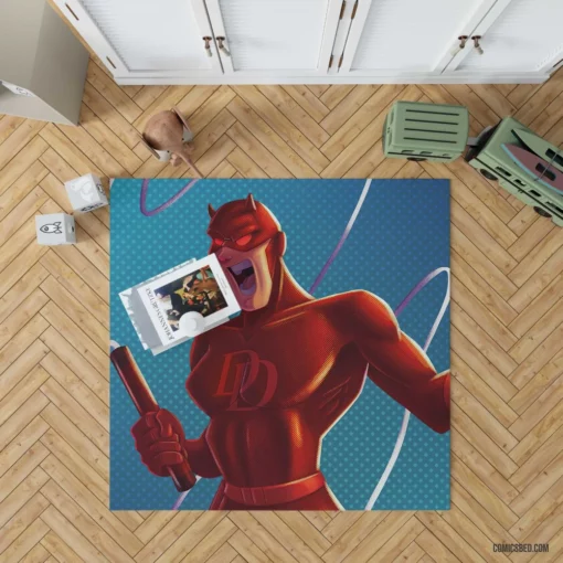 Daredevil Legacy Marvel Urban Avenger Comic Rug