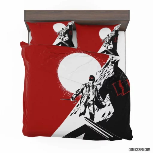 Daredevil Marvel Man Matt Murdock Comic Bedding Set 1