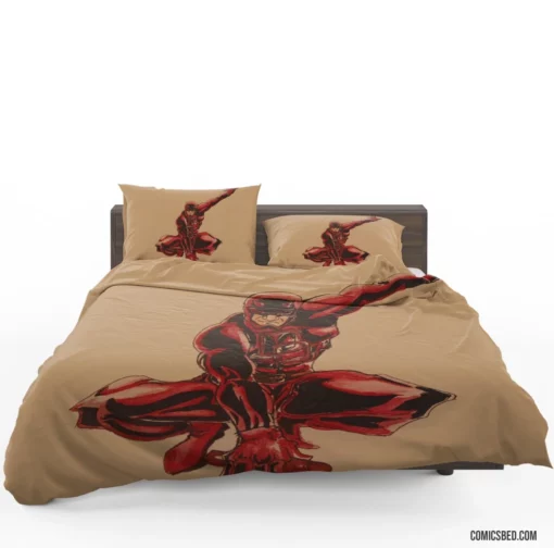 Daredevil Matt Murdock Journey Comic Bedding Set