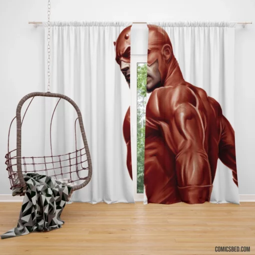 Daredevil Matt Murdock Pursuit Comic Curtain