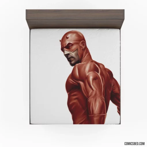 Daredevil Matt Murdock Pursuit Comic Fitted Sheet 1