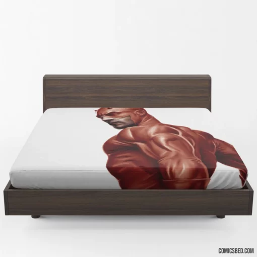 Daredevil Matt Murdock Pursuit Comic Fitted Sheet