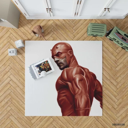 Daredevil Matt Murdock Pursuit Comic Rug