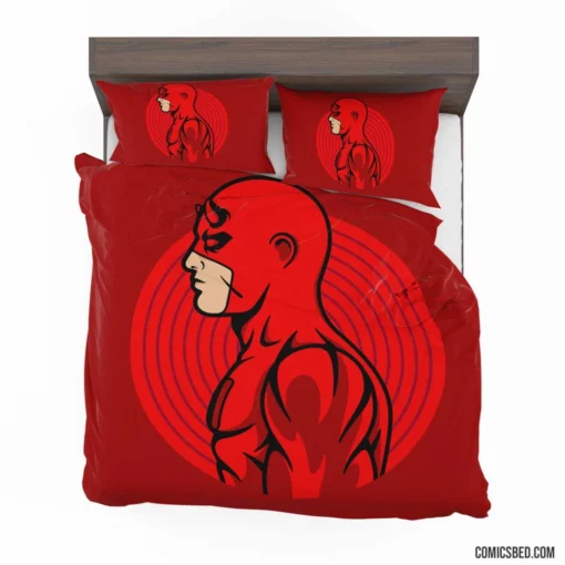 Daredevil Minimalist Marvel Hero Comic Bedding Set 1