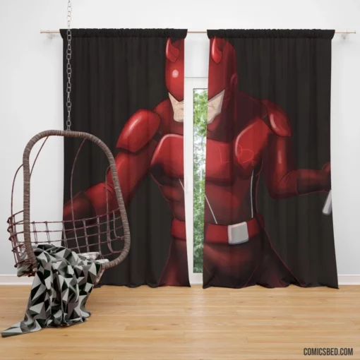 Daredevil Saga Marvel Urban Avenger Comic Curtain