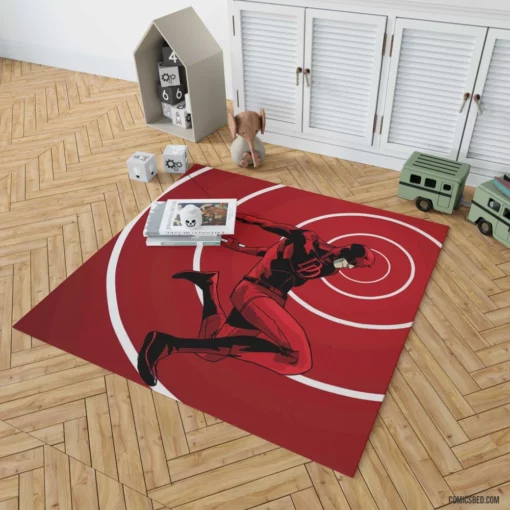 Daredevil Urban Vigilante Comic Rug 1