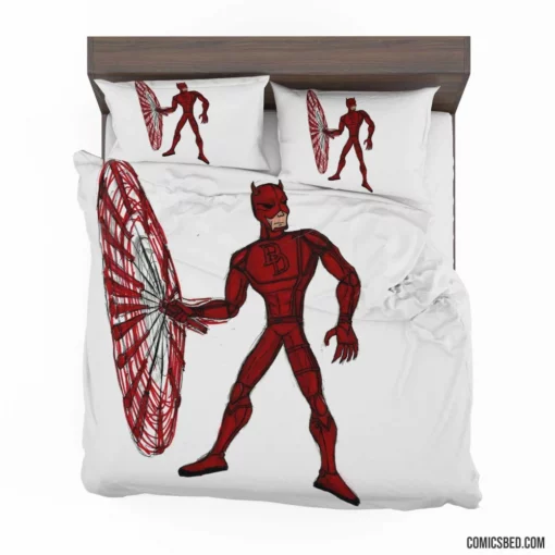 Daredevil Vigilante Chronicles Comic Bedding Set 1