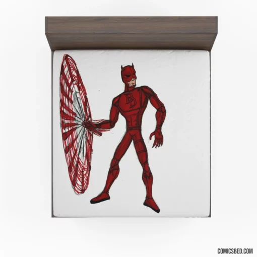 Daredevil Vigilante Chronicles Comic Fitted Sheet 1