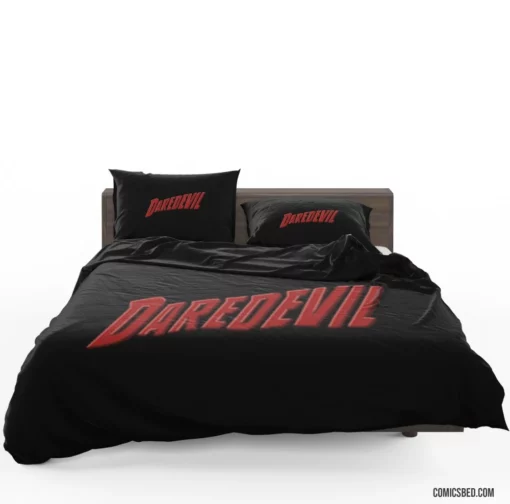 Daredevil Vigilante Law Comic Bedding Set