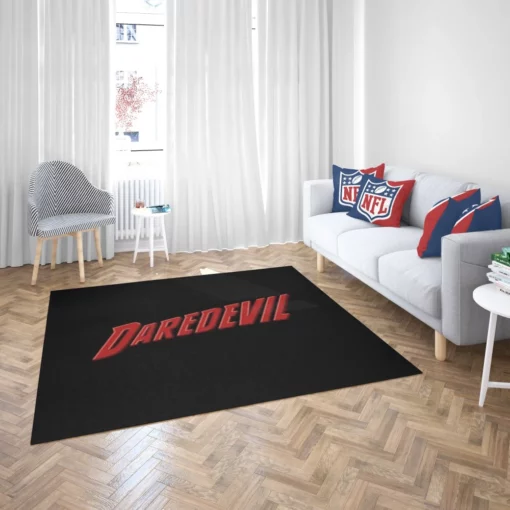 Daredevil Vigilante Law Comic Rug 2