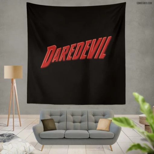 Daredevil Vigilante Law Comic Wall Tapestry