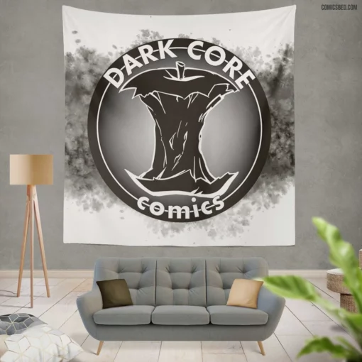 Dark Core Mysterious Chronicles Comic Wall Tapestry