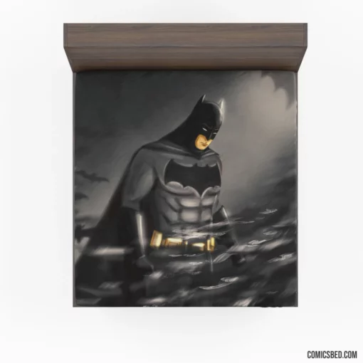 Dark Guardian Chronicles Batman Lore Comic Fitted Sheet 1