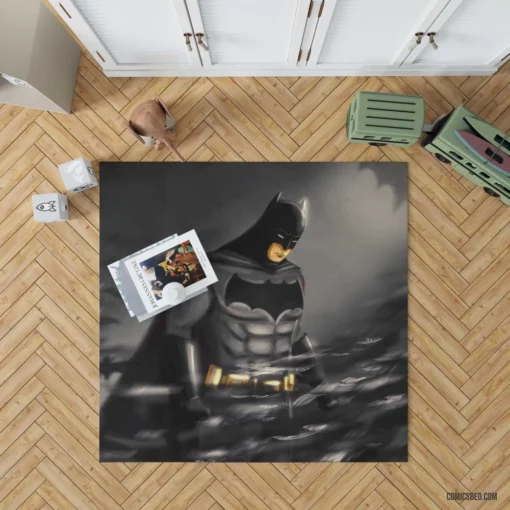 Dark Guardian Chronicles Batman Lore Comic Rug