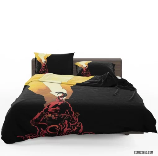 Dark Horse Hellboy Chronicles Iconic Adventure Comic Bedding Set