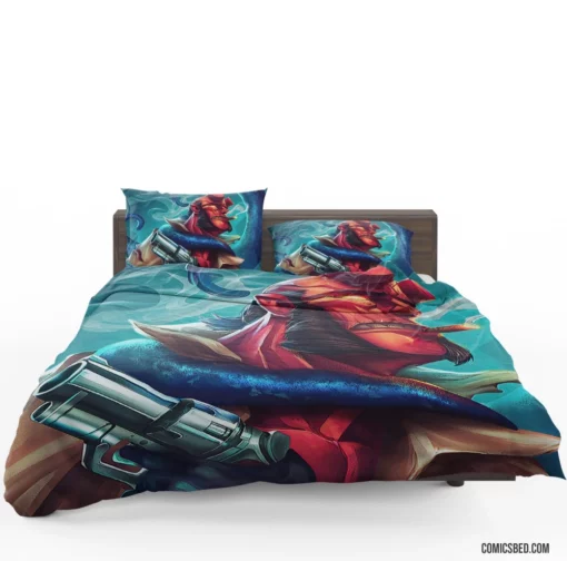 Dark Horse Legendary Antihero Hellboy Comic Bedding Set