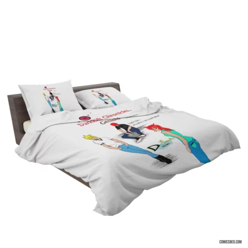 Dark Rift Chronicles Mystic Journeys Comic Bedding Set 2