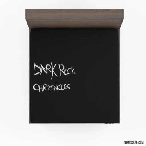 Dark Rock Chronicles Haunting Quest Comic Fitted Sheet 1