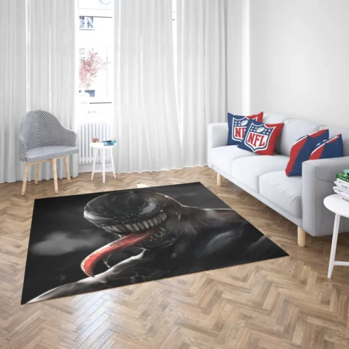 Dark Venom Marvel Allure of Sinister Comic Rug 2