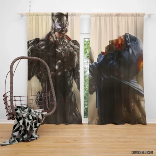 Dark Victory Batman Endless Battle Comic Curtain