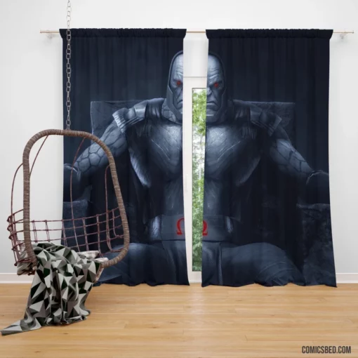 Darkseid DC Cosmic Tyrant Comic Curtain