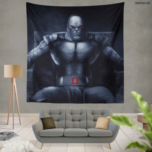 Darkseid DC Cosmic Tyrant Comic Wall Tapestry