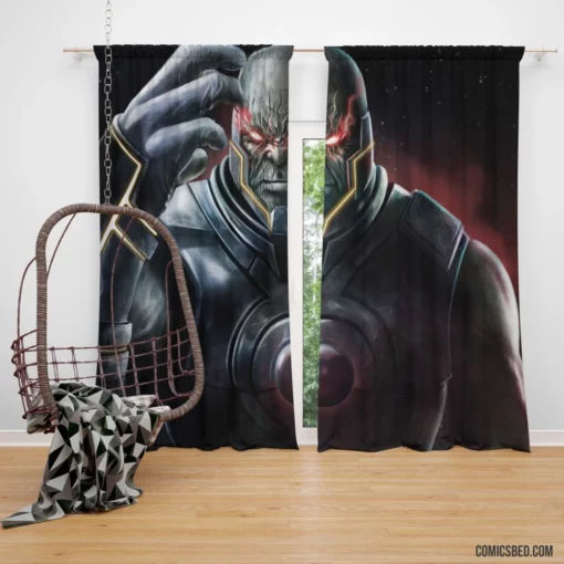 Darkseid DC Tyrannical Mastermind Comic Curtain