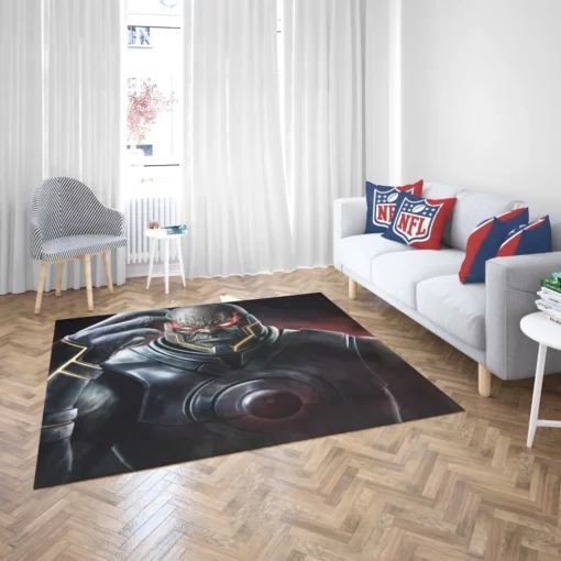 Darkseid DC Tyrannical Mastermind Comic Rug 2