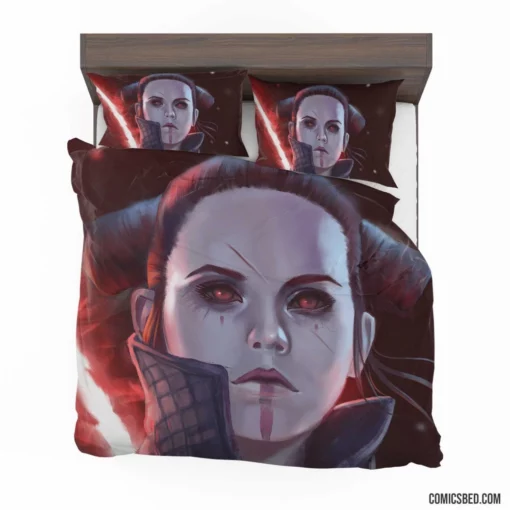 Darth Rey Star Wars Force Awakens Comic Bedding Set 1