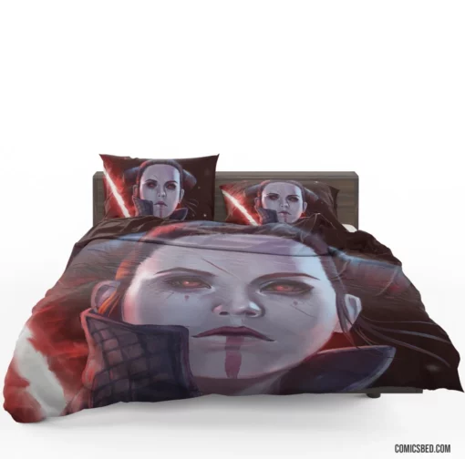 Darth Rey Star Wars Force Awakens Comic Bedding Set