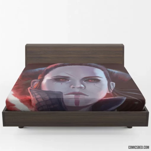 Darth Rey Star Wars Force Awakens Comic Fitted Sheet