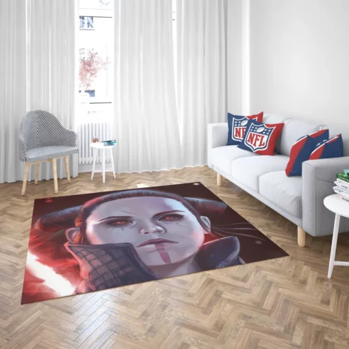 Darth Rey Star Wars Force Awakens Comic Rug 2