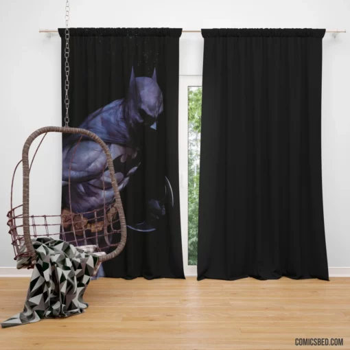 Dawn of Justice The Batman Rises Comic Curtain