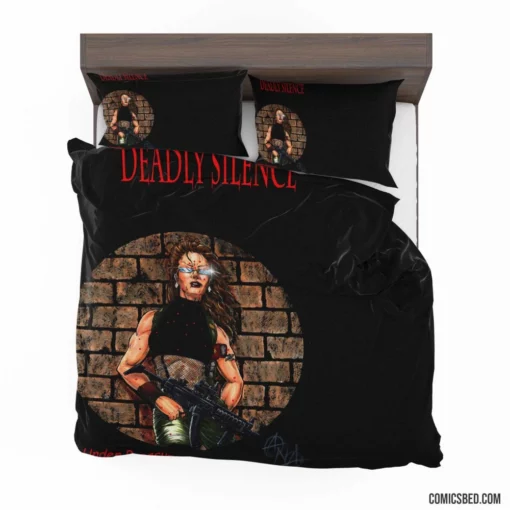 Deadly Silence Suspenseful Chronicles Comic Bedding Set 1