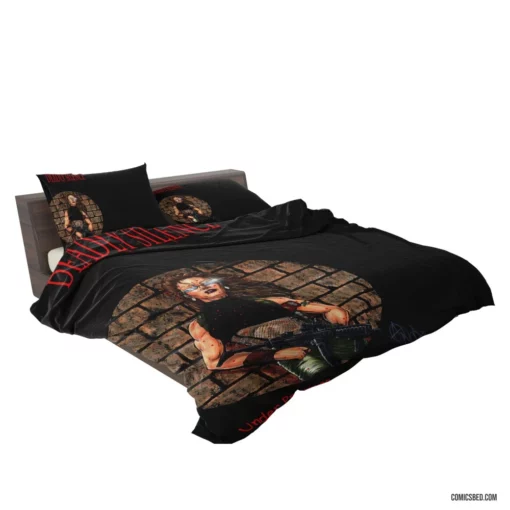 Deadly Silence Suspenseful Chronicles Comic Bedding Set 2