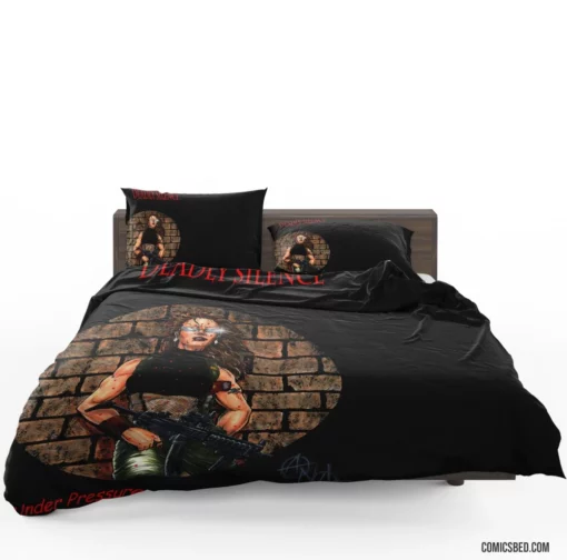 Deadly Silence Suspenseful Chronicles Comic Bedding Set