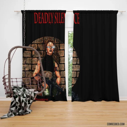 Deadly Silence Suspenseful Chronicles Comic Curtain