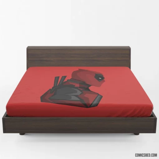 Deadpool Antihero Antics Comic Fitted Sheet