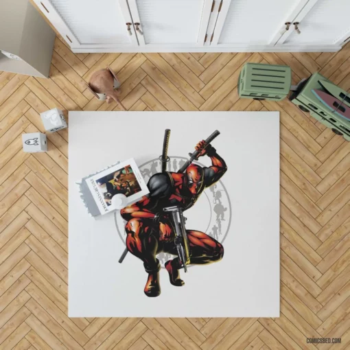 Deadpool Chaotic Antics Continue Comic Rug