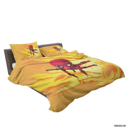 Deadpool Chibi Marvel Merc Comic Bedding Set 2